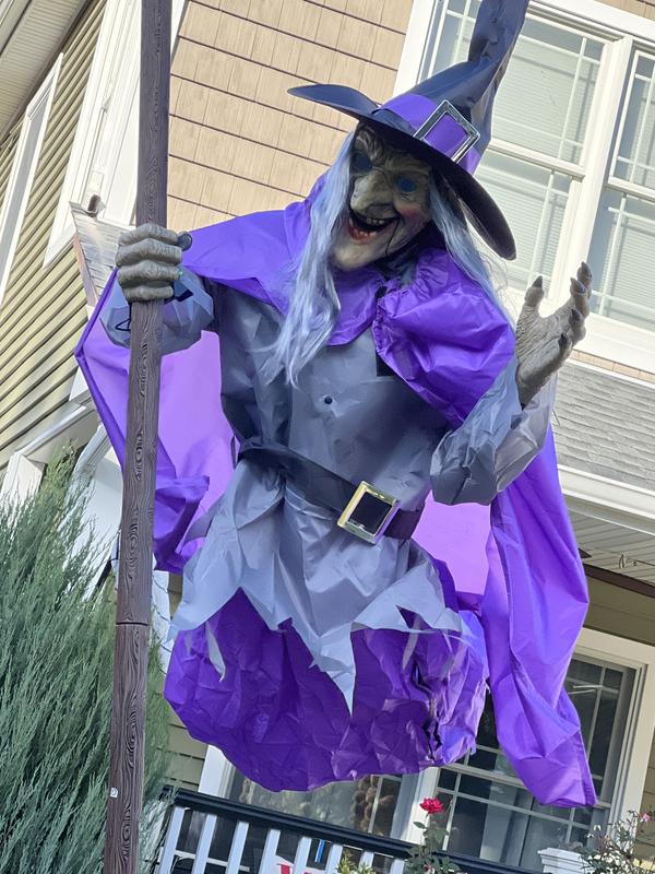 Animated Hovering Witch