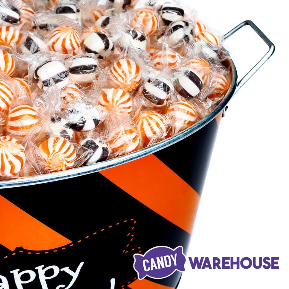 Happy Halloween Metal Bucket