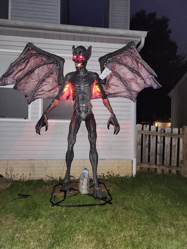 Wide Animated Bat Man
