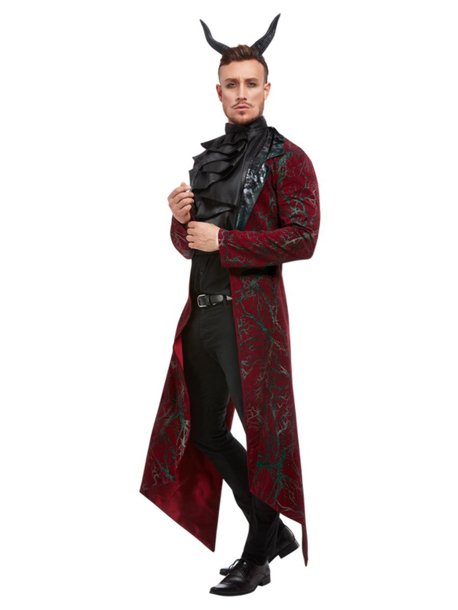 Mens Deluxe Devil Costume, Red