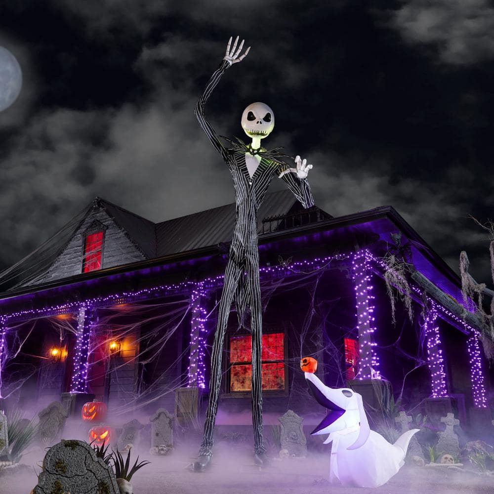 13 ft. Giant-Sized Animated Jack Skellington