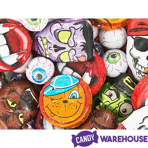 Palmer Decorated Trick or Treat Candy Mix Chocolate Halloween Candy Assortment: 246-Piece Bag