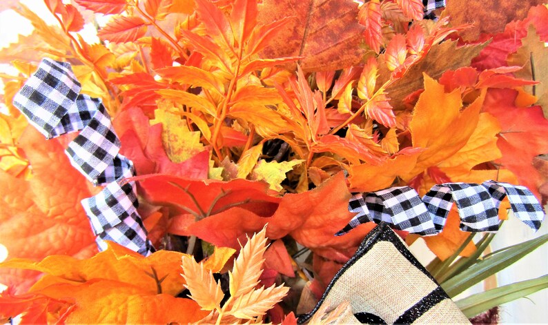 Fall Wreath for Front Door, Thanksgiving Decor, Fall Porch Decor, Large Fall Wreath, Autumn Wreath, Front Door Wreath