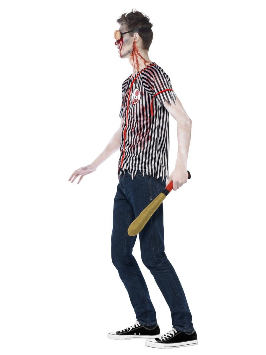 Zombie Baseball Player Teen Costume