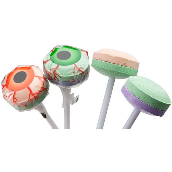 Scary Eyeballs Suckers: 45-Piece Box