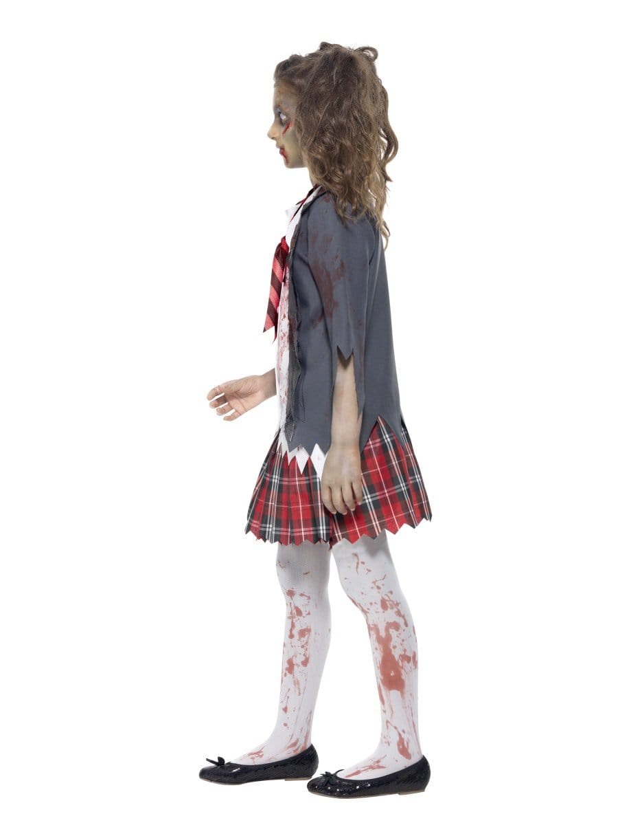 Zombie School Girl Child Costume