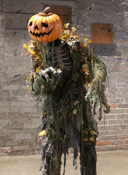 Rotating Pumpkin Monster