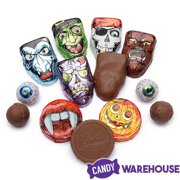 Palmer Decorated Trick or Treat Candy Mix Chocolate Halloween Candy Assortment: 246-Piece Bag