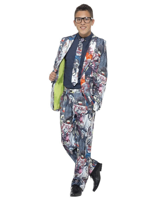 Zombie Suit Teen Boy's Costume