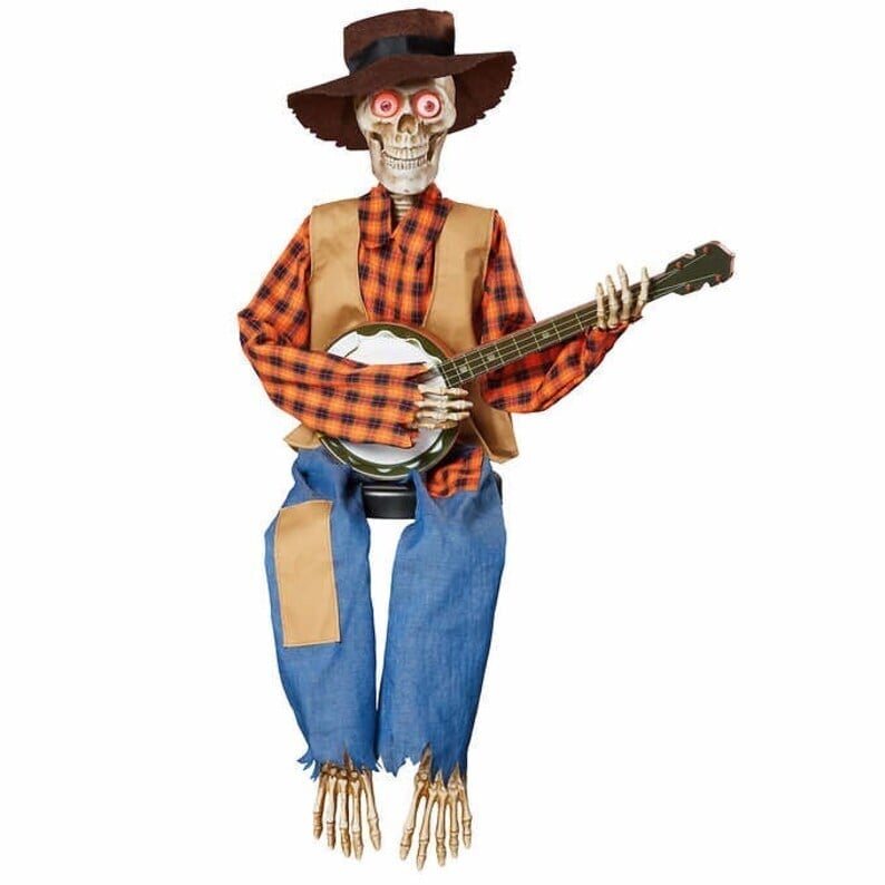 (🎃HALLOWEEN PRE SALE - 90% OFF)Dueling Banjo Skeletons