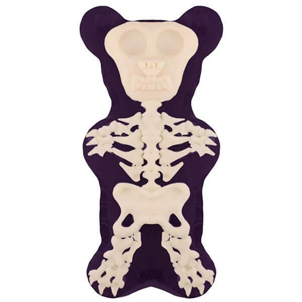 Giant 1-Pound Skeleton Gummy Bear - Grape