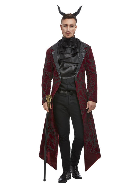 Mens Deluxe Devil Costume, Red
