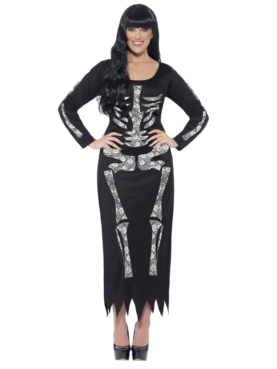 Skeleton Costume, with Tube Dress