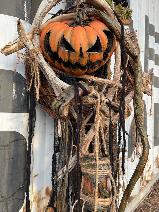 Swamp Rot Pumpkin Wreath