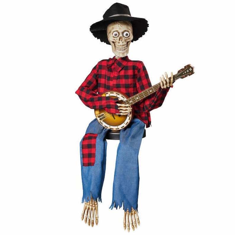 (🎃HALLOWEEN PRE SALE - 90% OFF)Dueling Banjo Skeletons