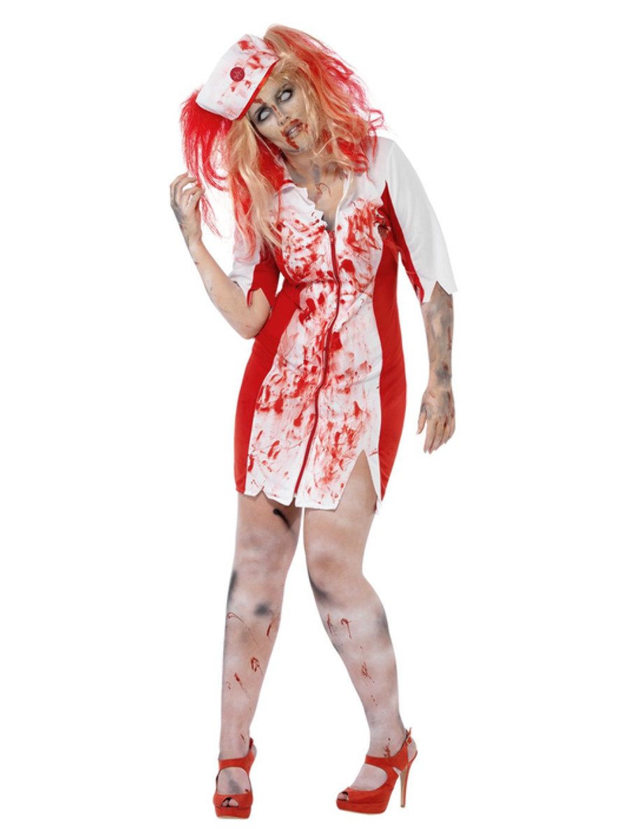 Zombie Nurse Plus Size Adult Women's Costume