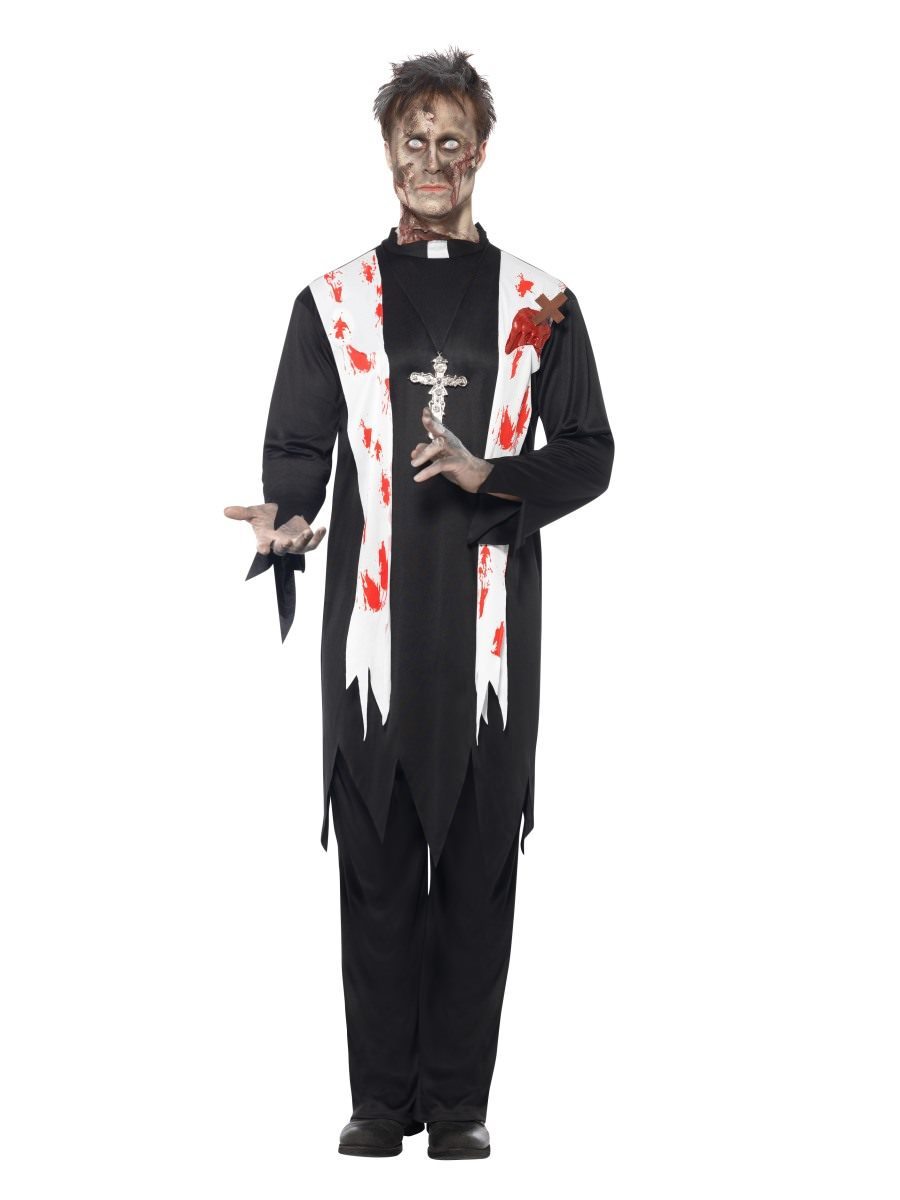 Zombie Priest Adult Men's Costume