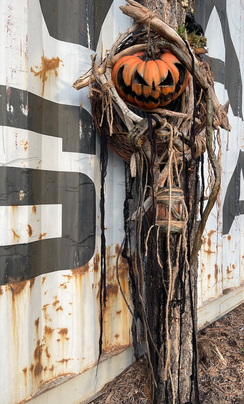 Swamp Rot Pumpkin Wreath