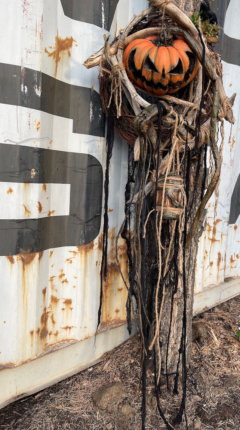 Swamp Rot Pumpkin Wreath